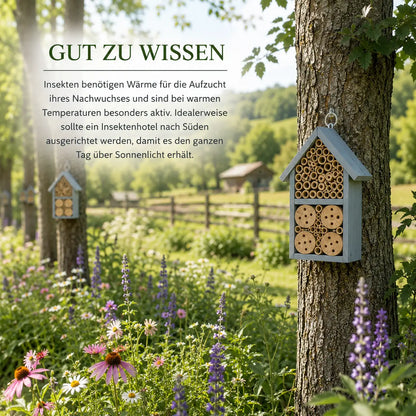 Insektenhotel Vorteile 