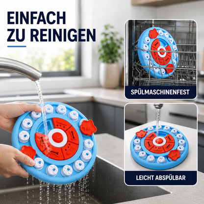 Interaktives Leckmatte für Hunde | Intelligenzspielzeug mit Leckerli-Spender