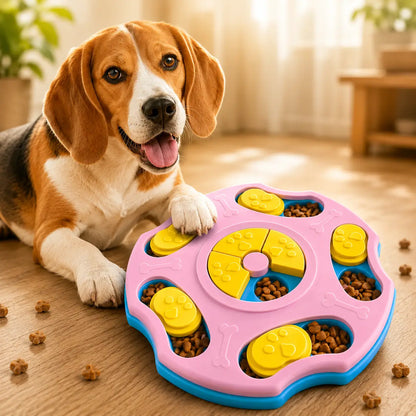Interaktives Leckmatte für Hunde | Intelligenzspielzeug mit Leckerli-Spender