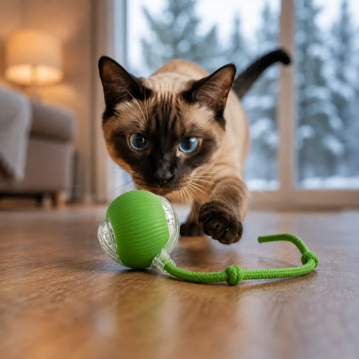 Interaktives Katzenspielzeug Lifestyle-Bild