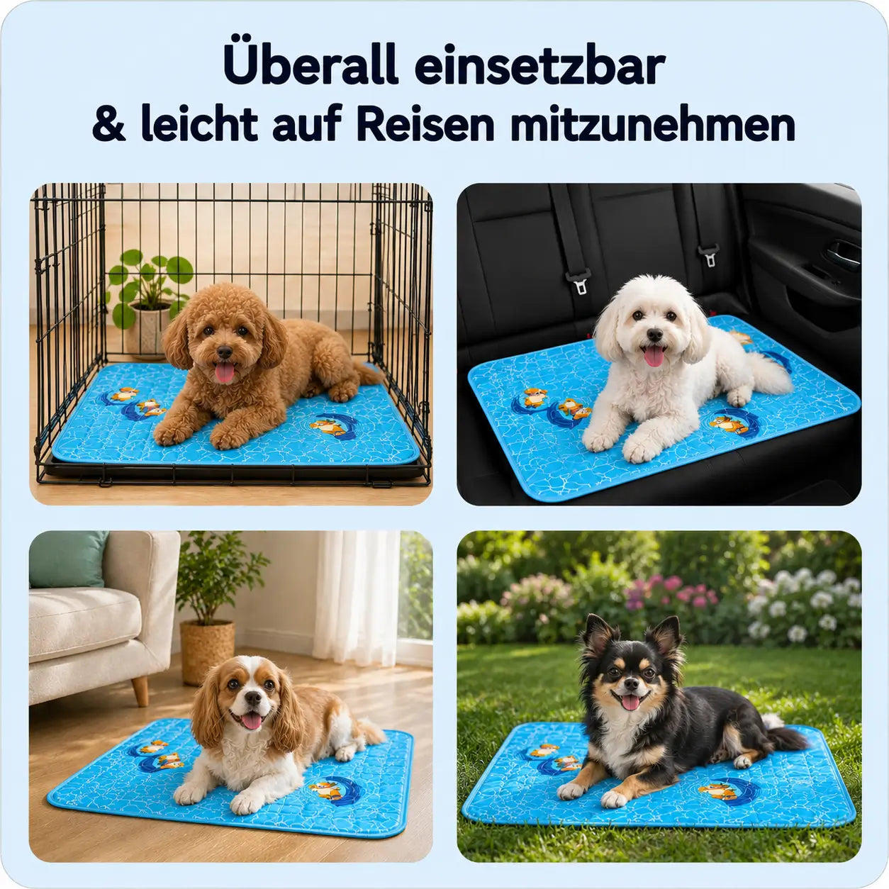 Kuhlmatte Anwendungsszenarien 
