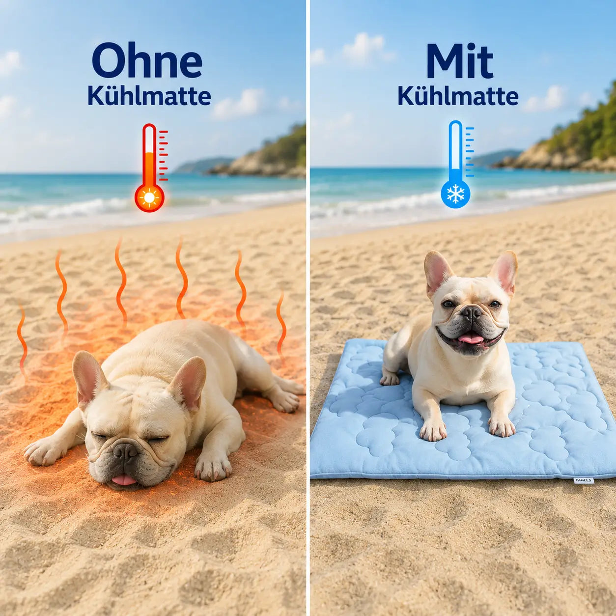 Kuhlmatte Problem & Lösung