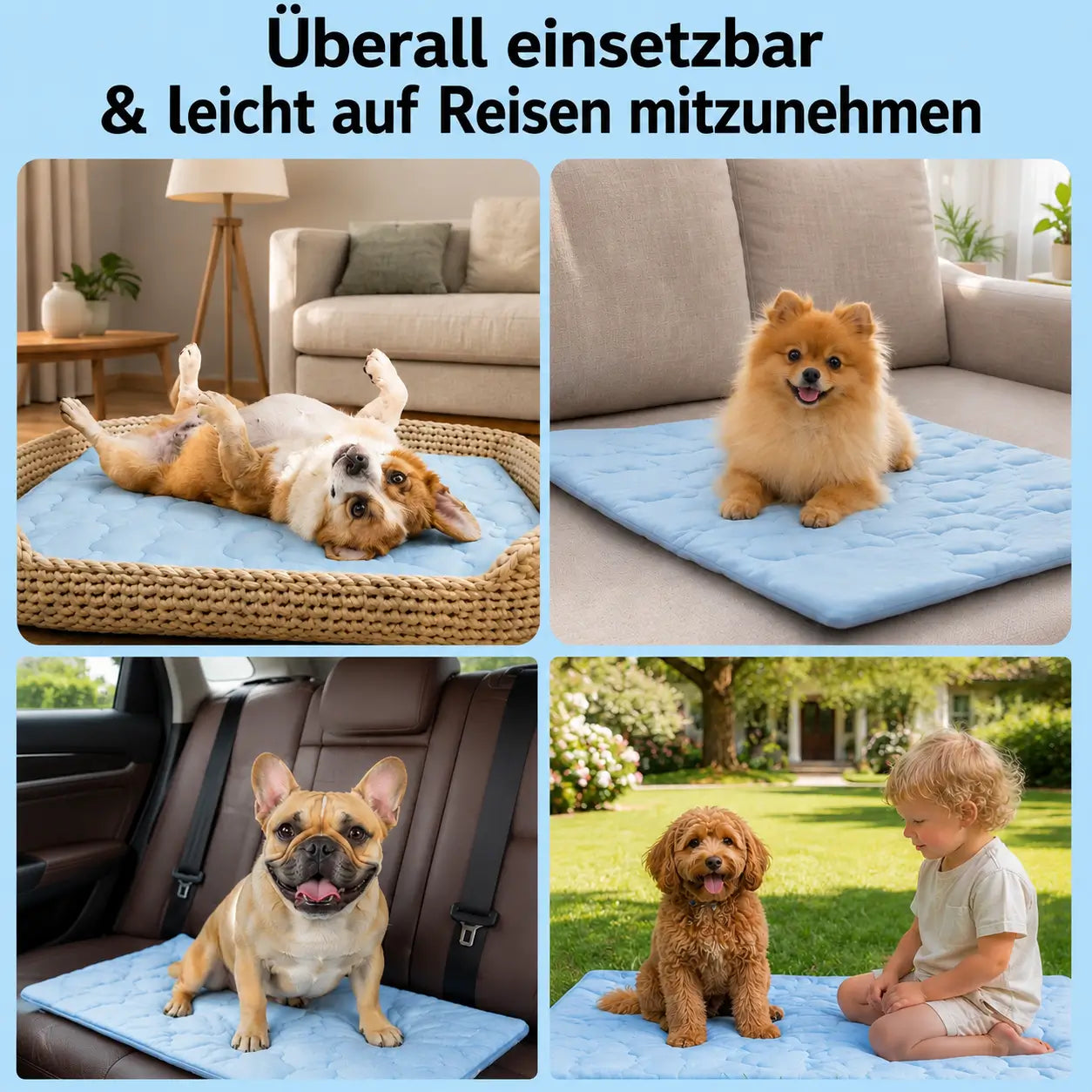 Kuhlmatte Anwendungsszenarien 