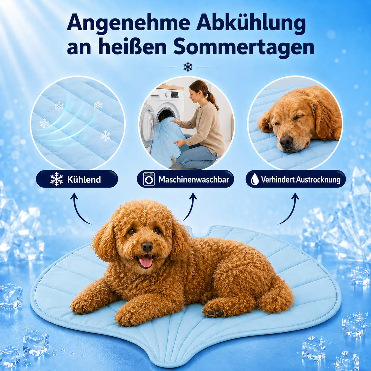 Kuhlmatte  Produktmerkmale 