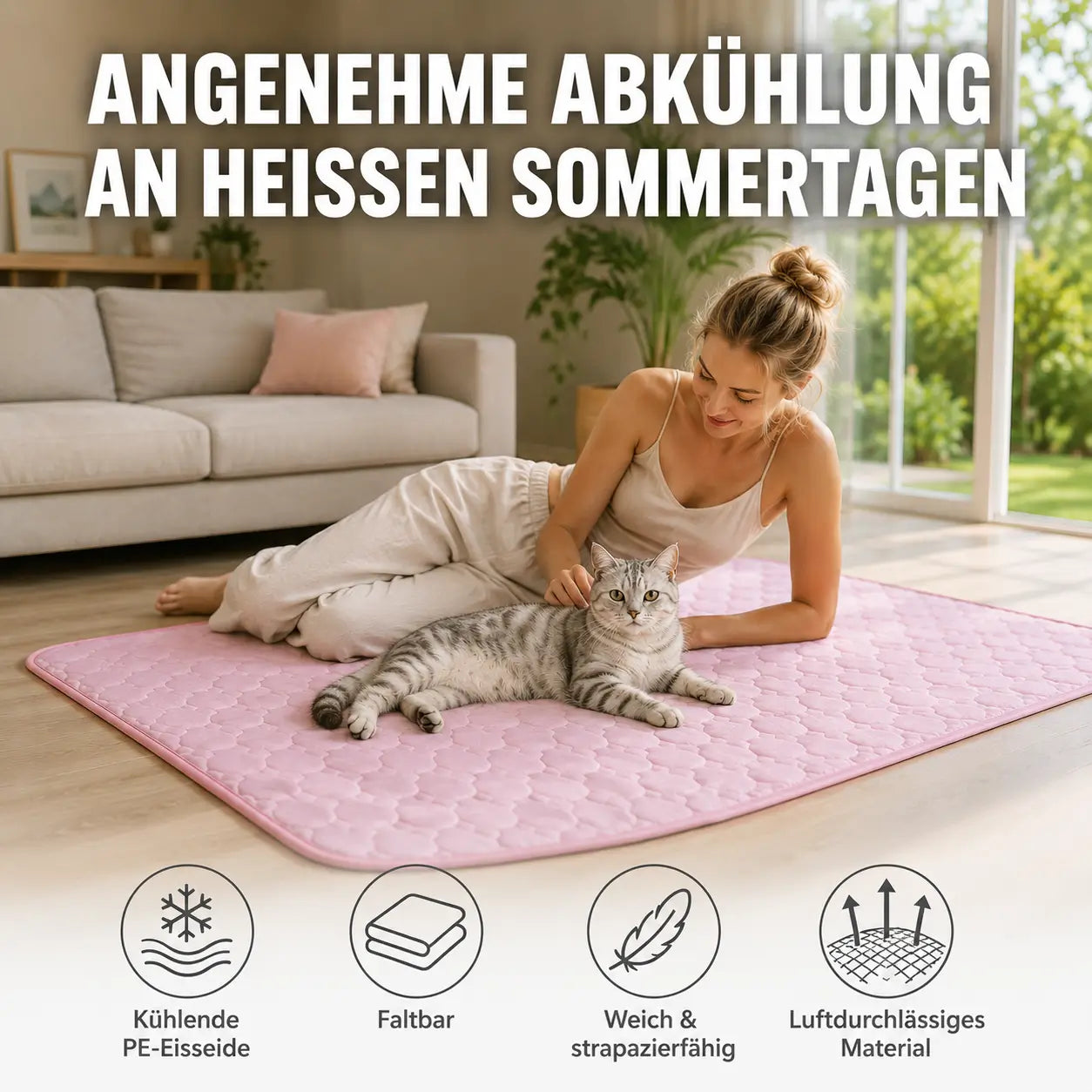 Kuhlmatte  Produktmerkmale 