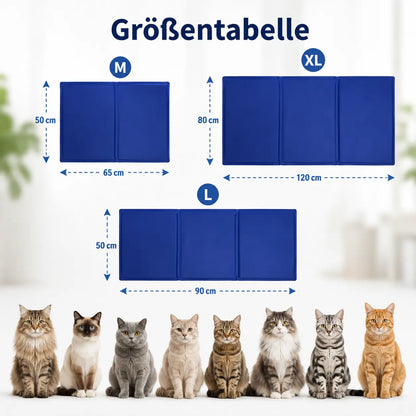 Kuhlmatte  Größentabelle→ 