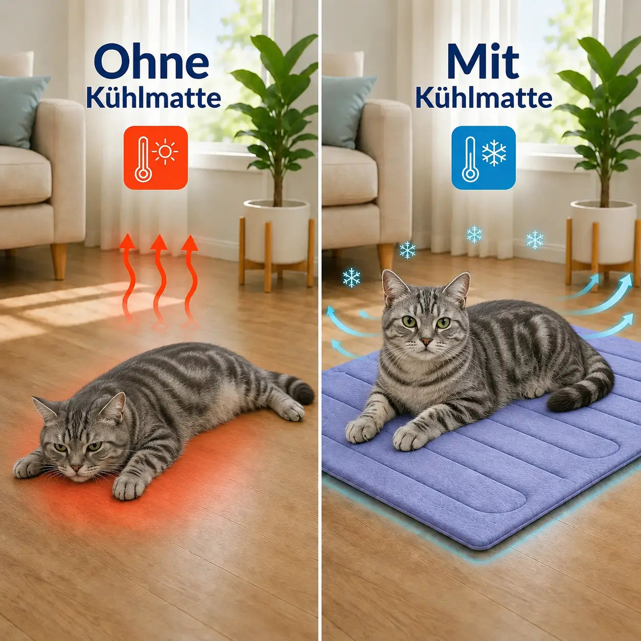 mit or ohne kuhlmatte