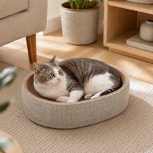Katzen_Kratzbett_Oval  Lifestyle-Bild