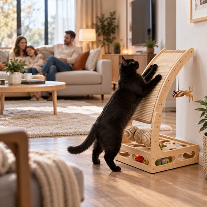 Katzen_Kratzbrett Lifestyle-Bild 