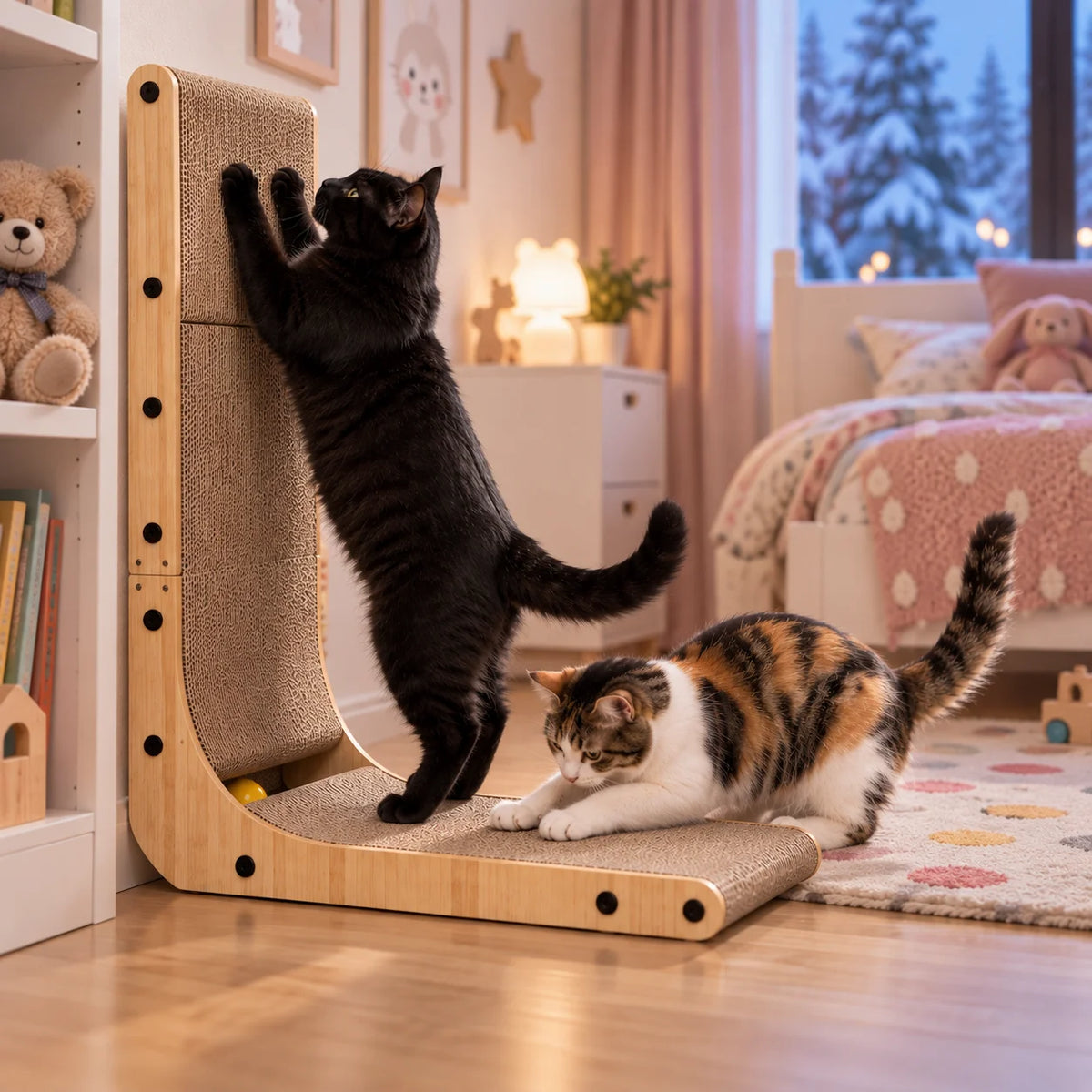 Katzen_Kratzbrett Lifestyle-Bild