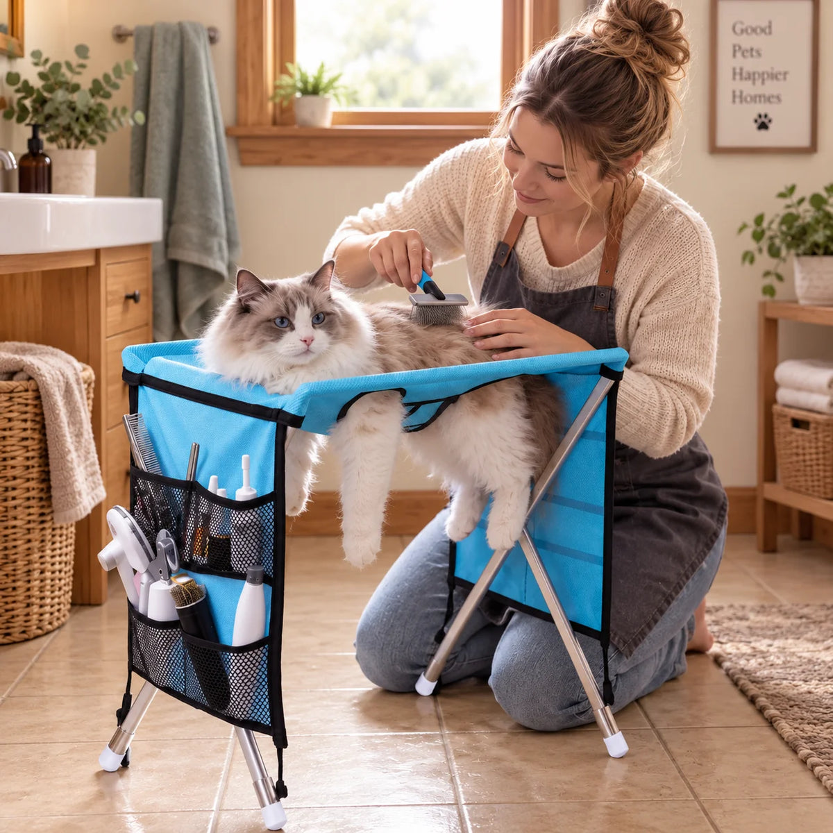 Katzen_Pflegetisch Lifestyle-Bild 