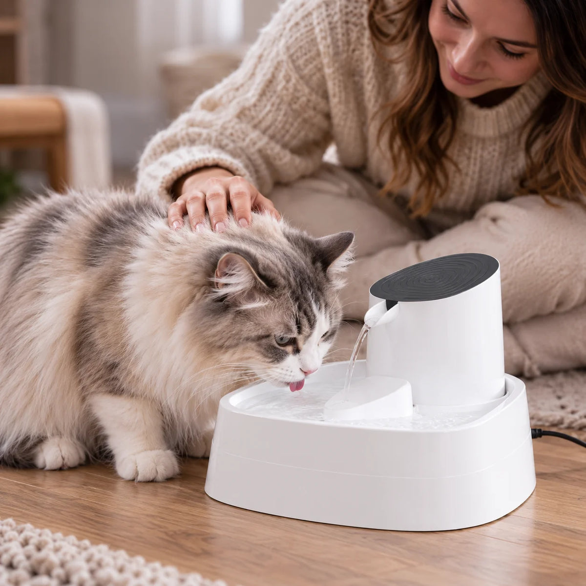 Katzen_Trinkbrunnen Lifestyle-Bild
