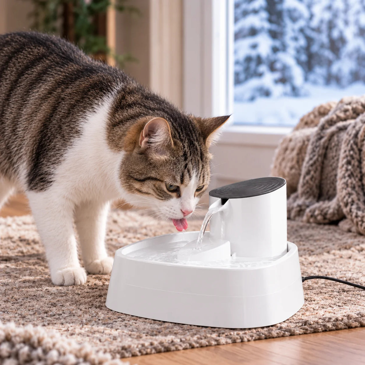Katzen_Trinkbrunnen Lifestyle-Bild