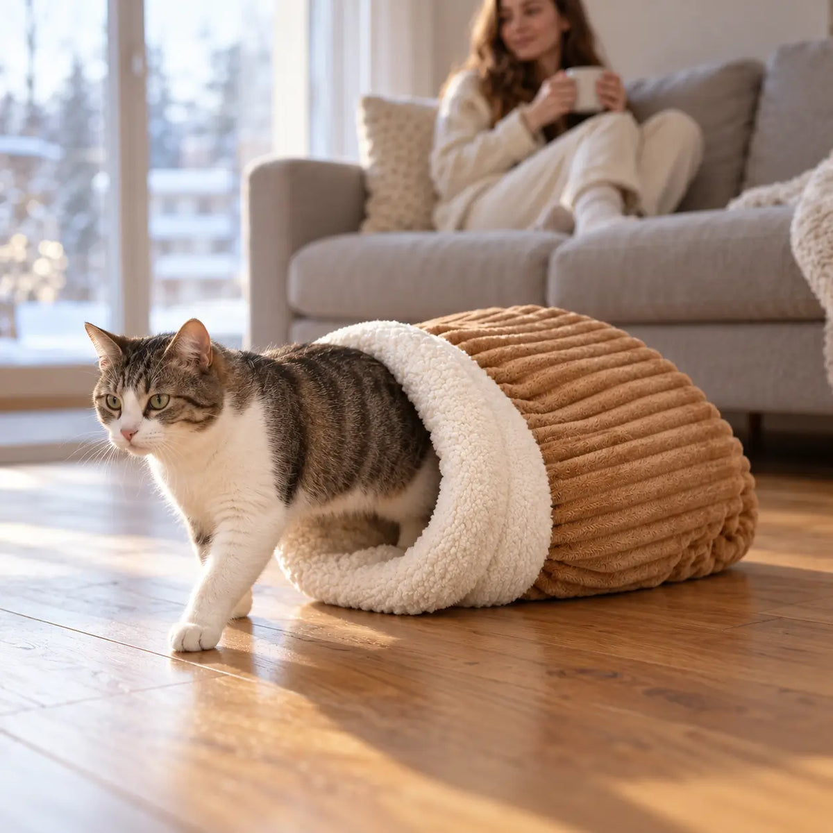 Katzenbett Lifestyle-Bild