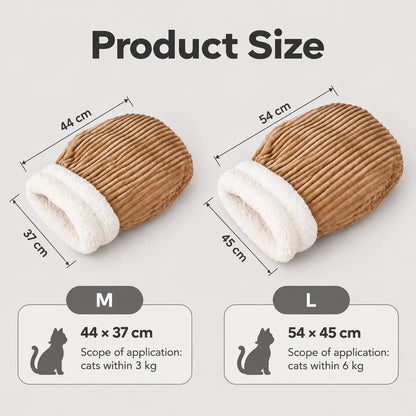 Katzenbett Produktgröße