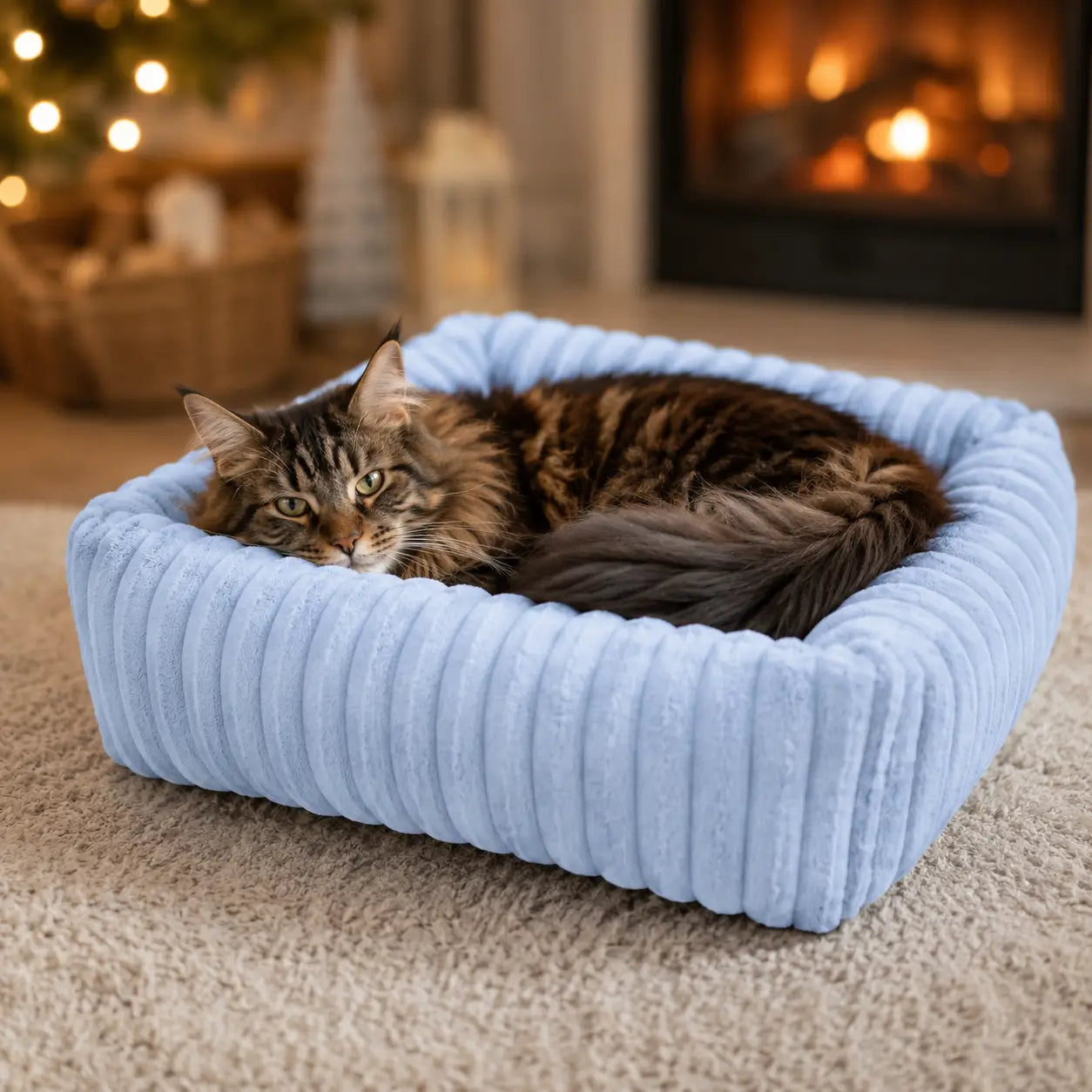 Katzenbett Winter Lifestyle-Bild