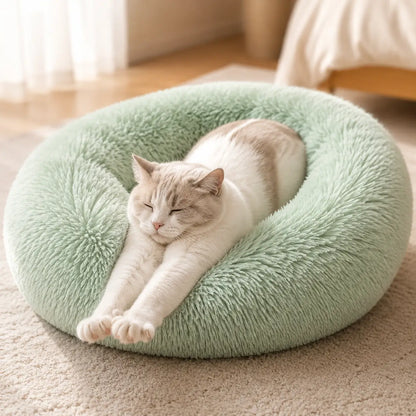 Katzenbett rund Lifestyle-Bild 