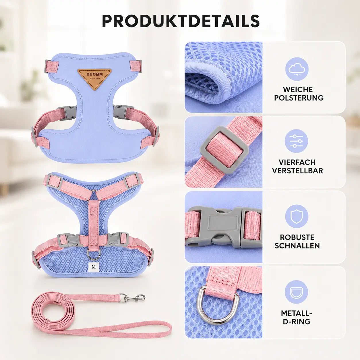 Katzengeschirr Produktmerkmale