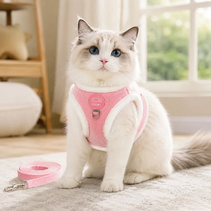 Katzengeschirr variantbild Rosa
