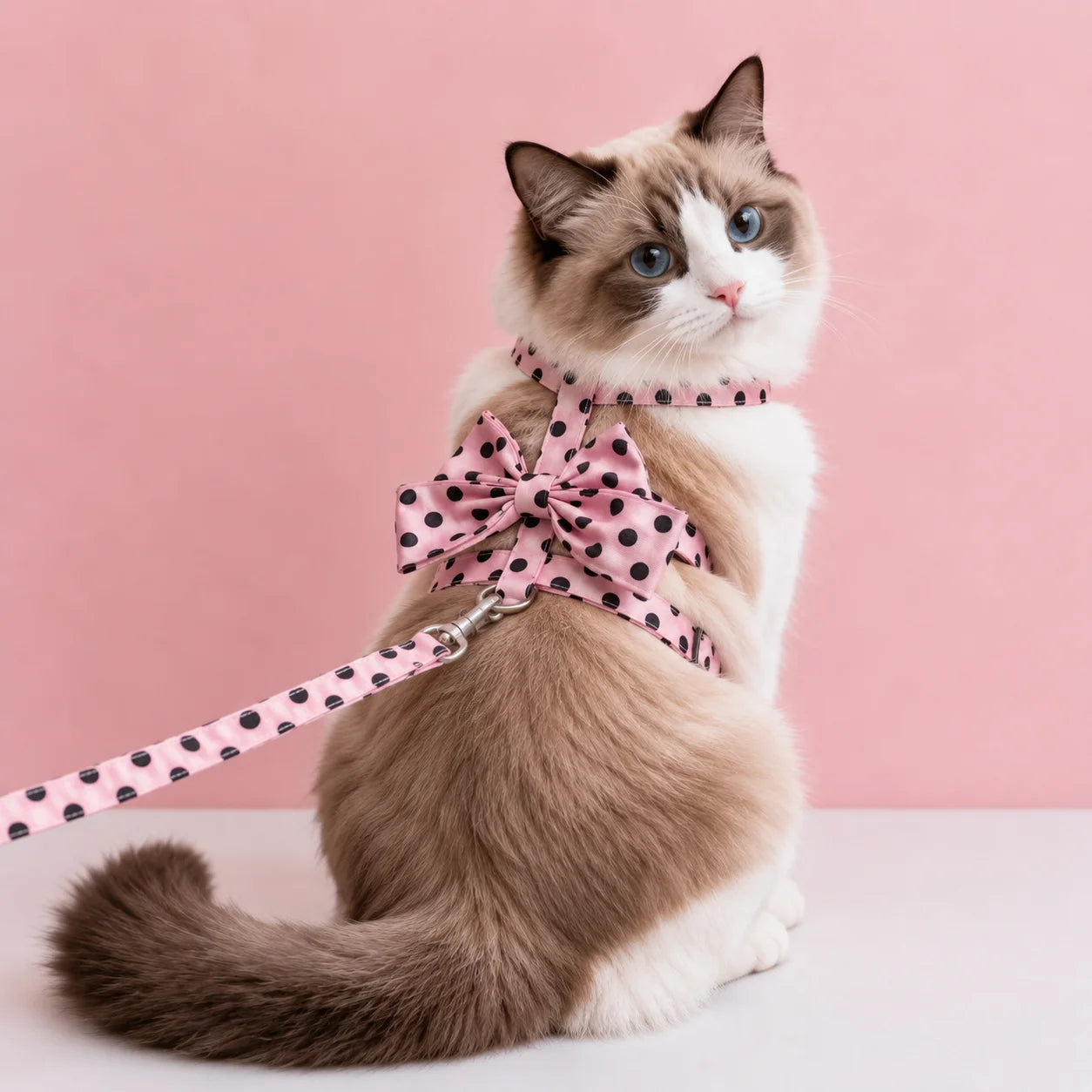 Katzengeschirr variantbild rosa