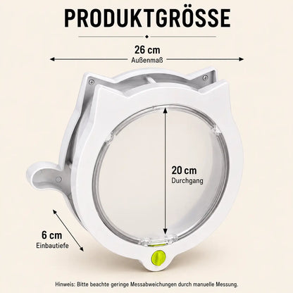 Katzenklappe Produktgröße