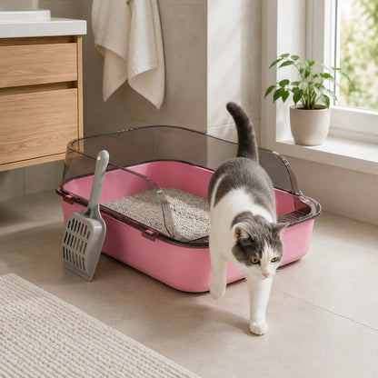 Katzenklo_mit_hohem_Rand  Anwendungsszenarien 