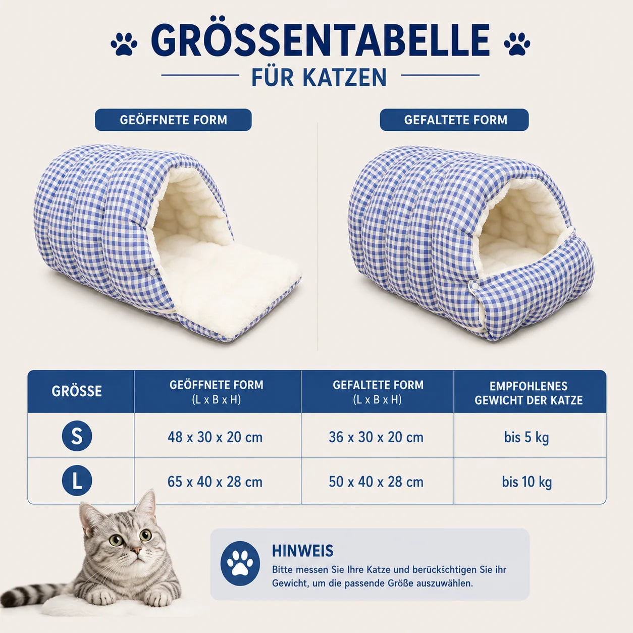 Katzenschlafsack 