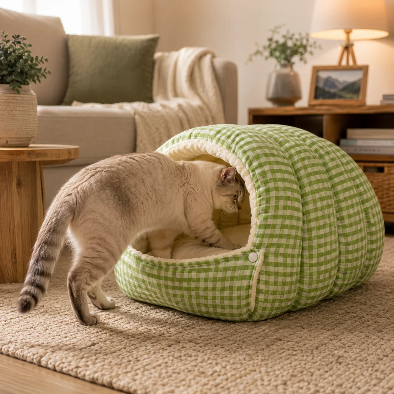 Katzenschlafsack Lifestyle-Bild