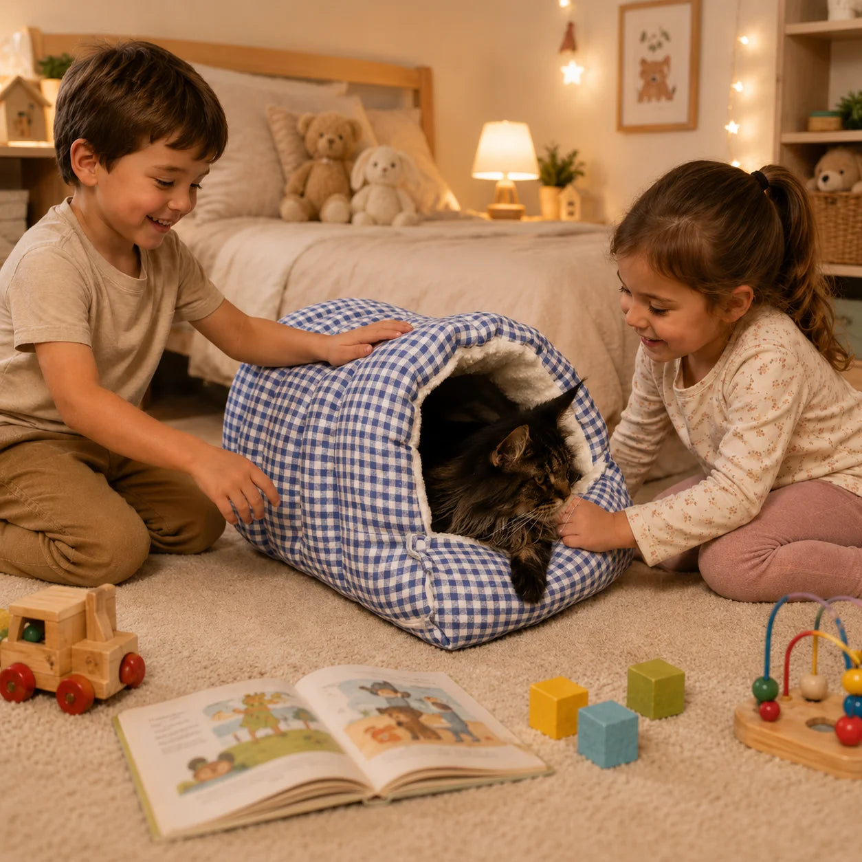 Katzenschlafsack Lifestyle-Bild