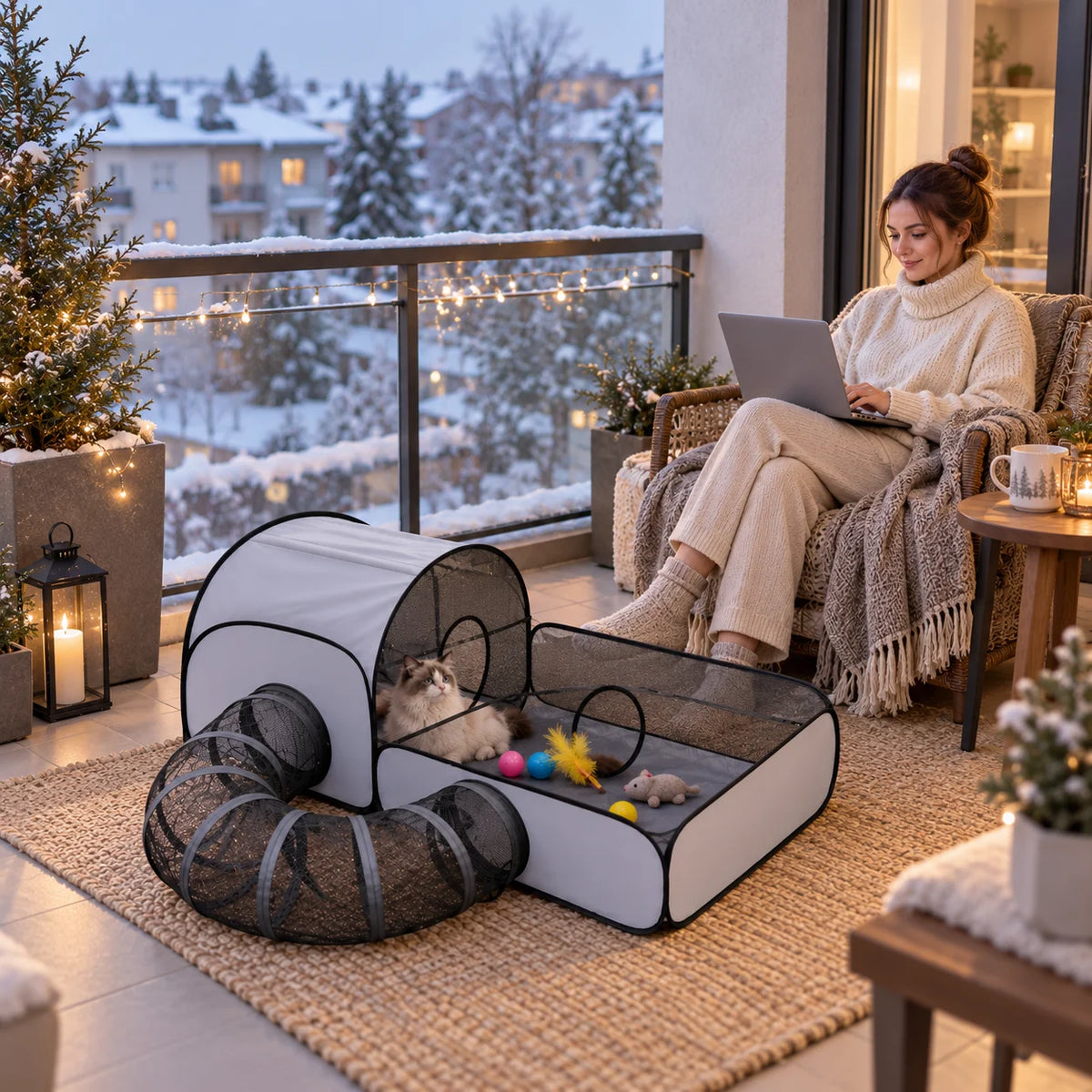 Katzenzelt_Winter_Lifestyle-Bild