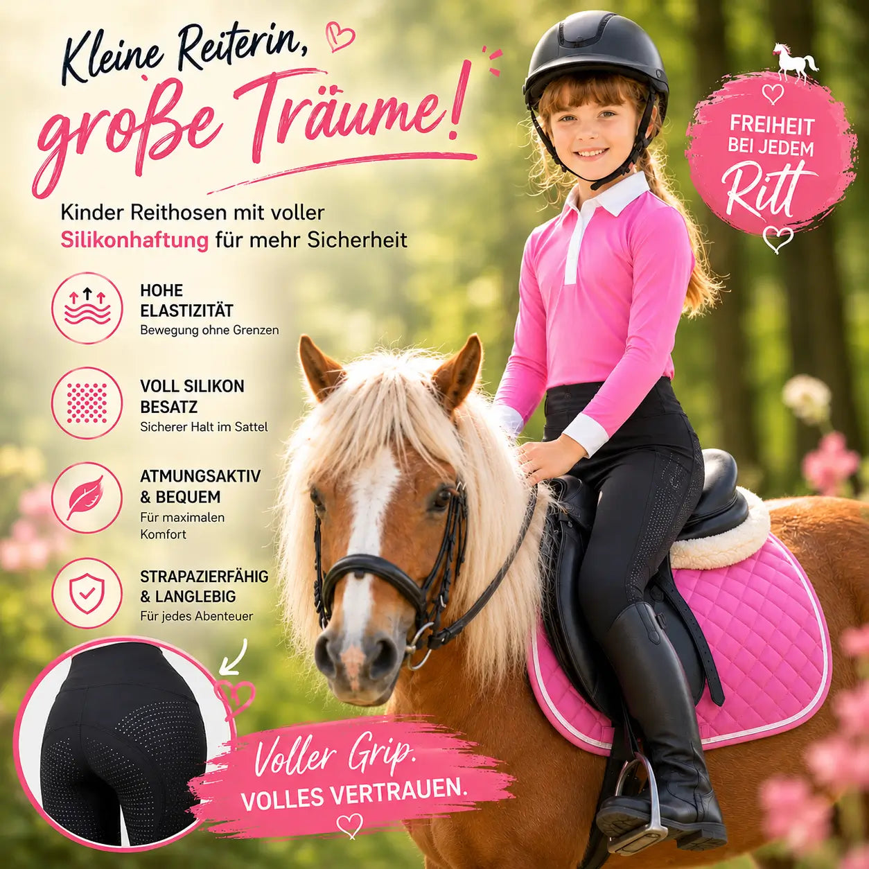 Kinder_Reitleggings Produktmerkmale