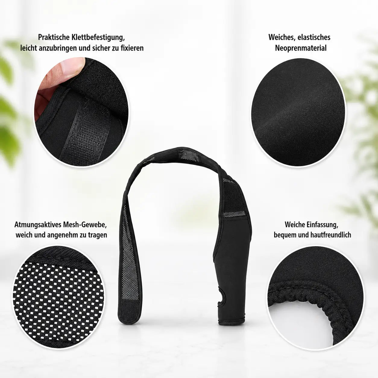 Kniebandage  Materialdetails 