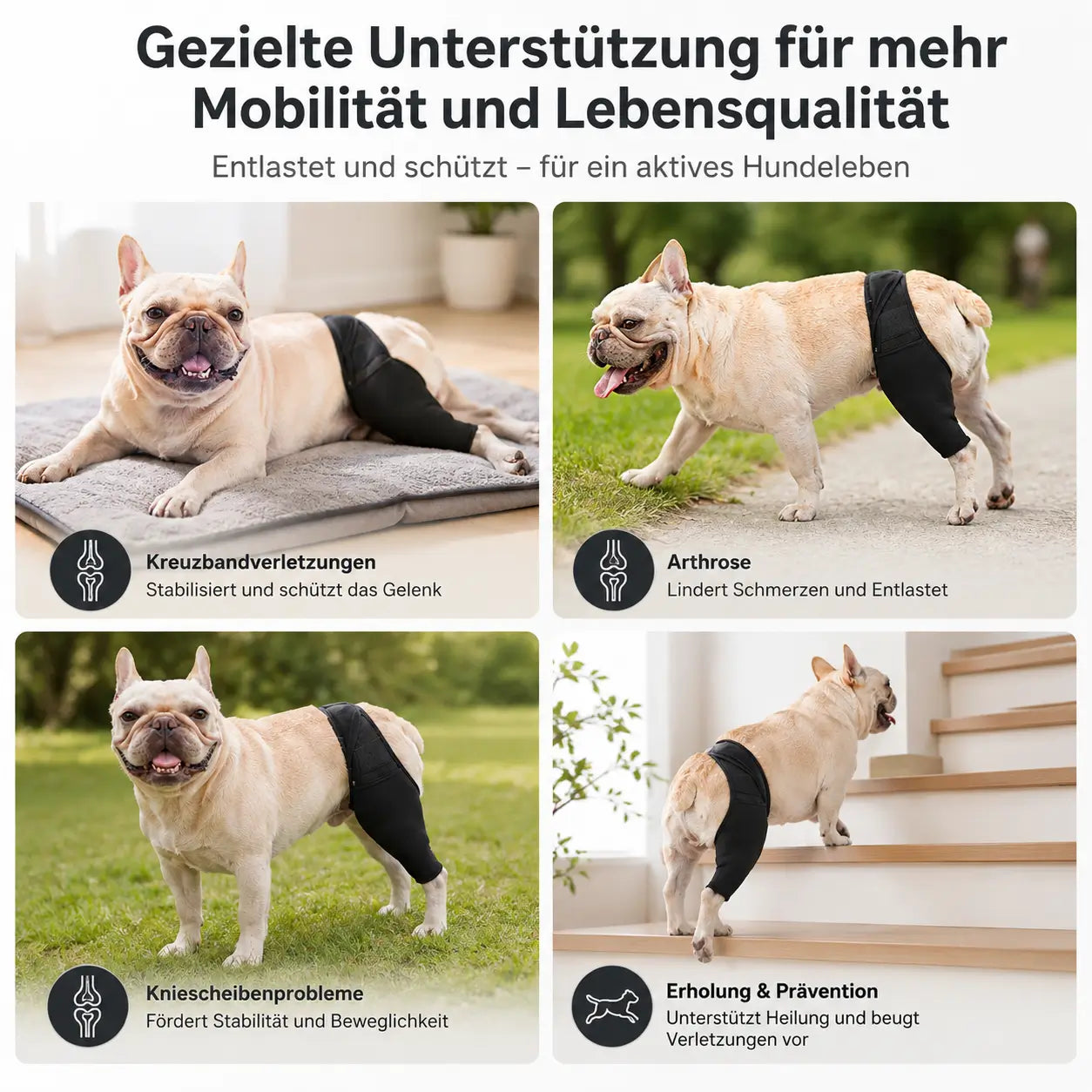 Kniebandage Anwendungsszenarien 