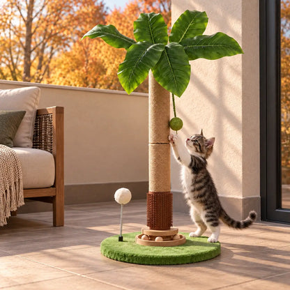 Kratzbaum Palme Lifestyle-Bild