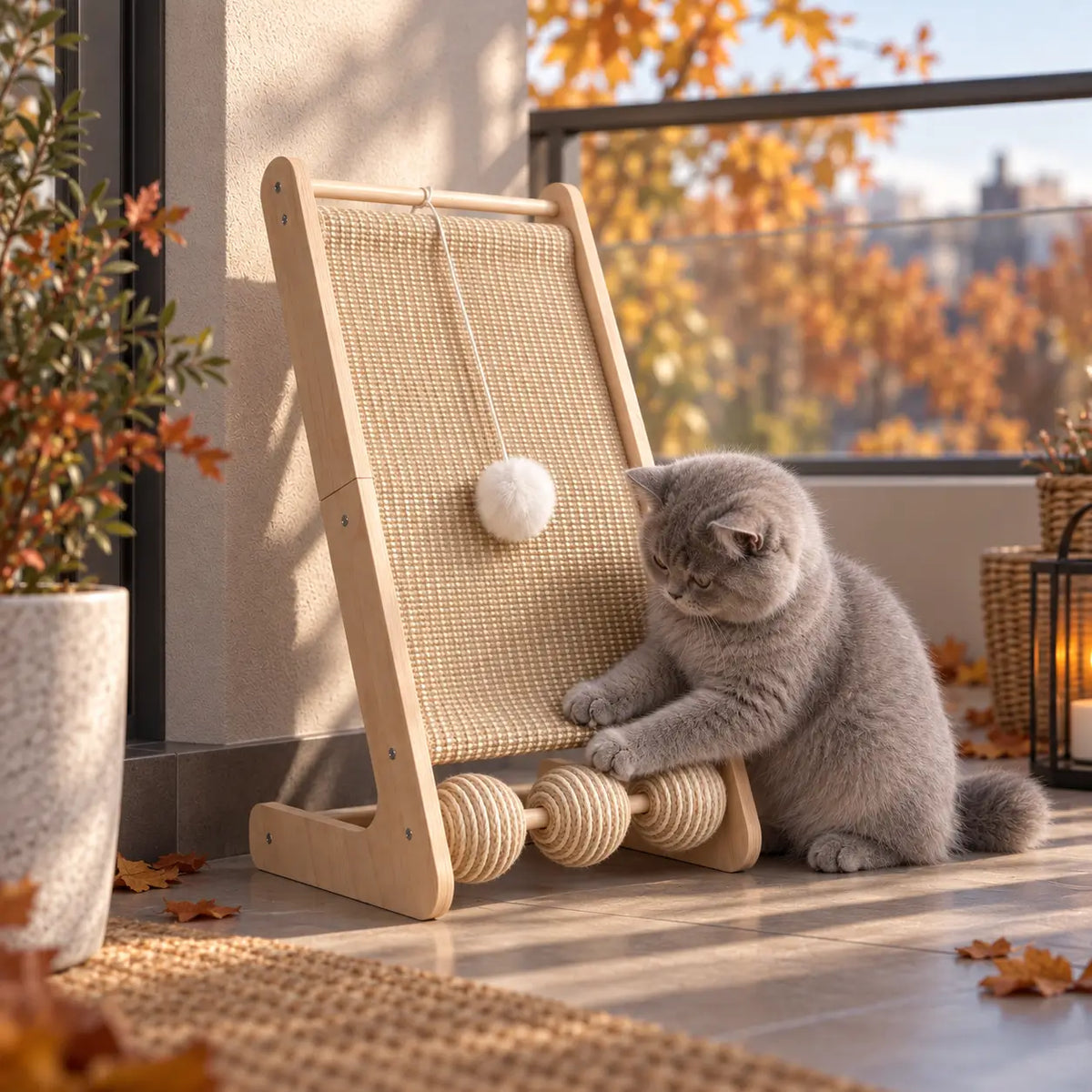 Katzenkratzbrett Lifestyle-Bild