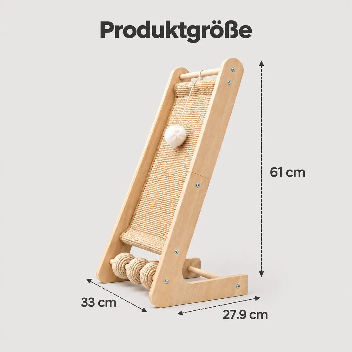 Katzenkratzbrett Produktgröße