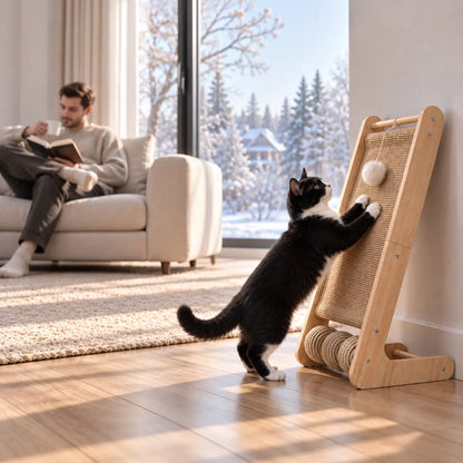 Katzenkratzbrett Lifestyle-Bild