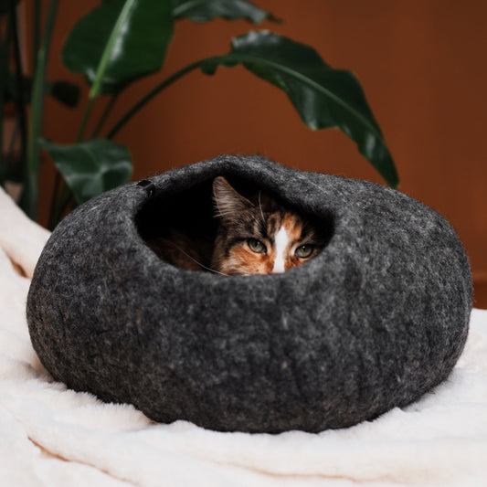 SnuggleCave Filzhöhle für Katzen
