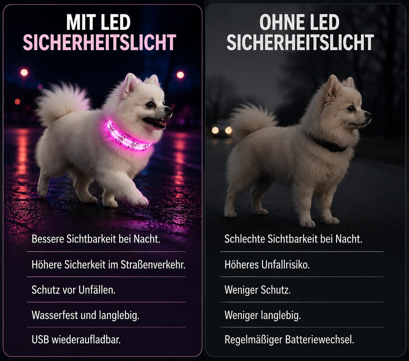 LED_Hundehalsband_ Produktvergleich 