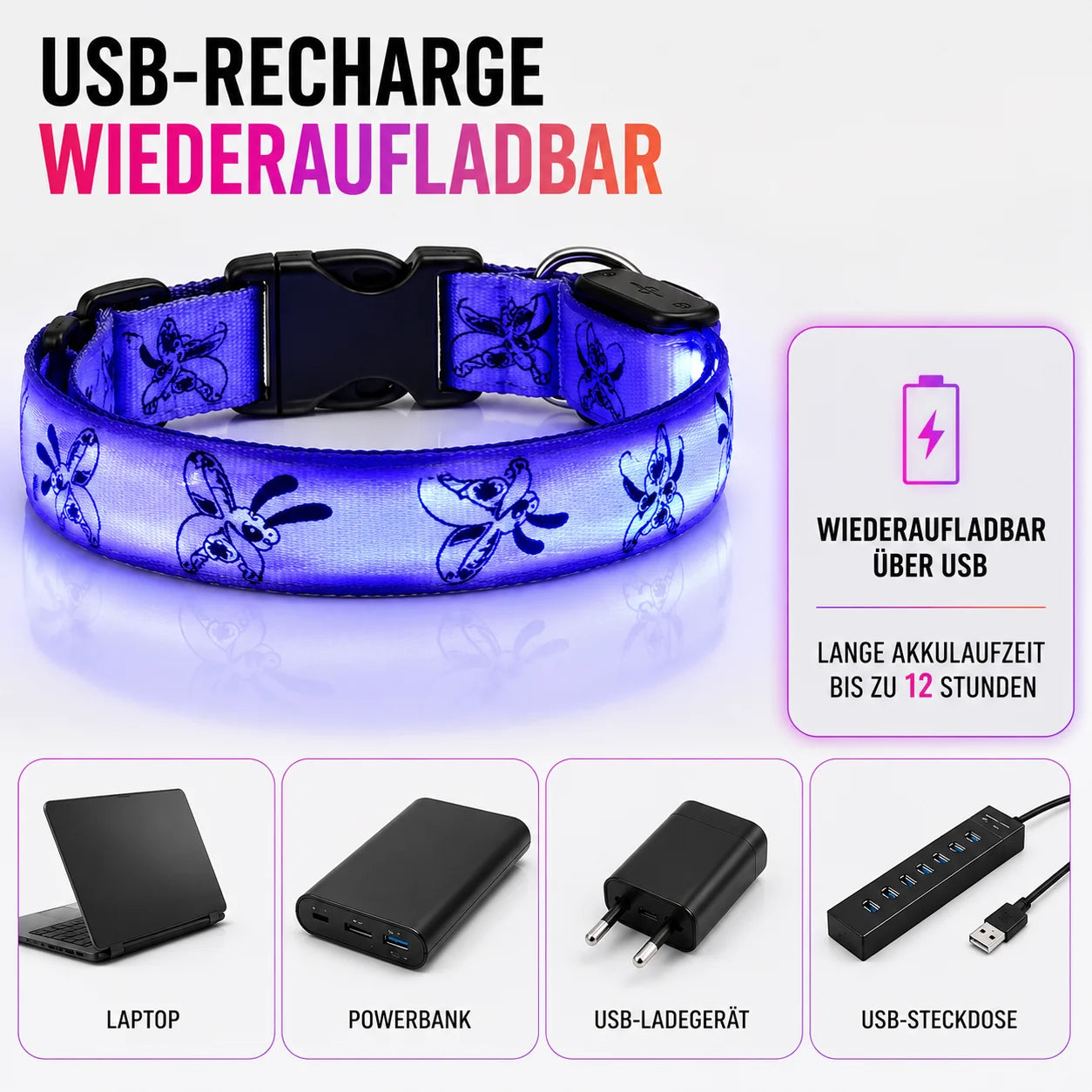LED_Hundehalsband_App-Funktionen