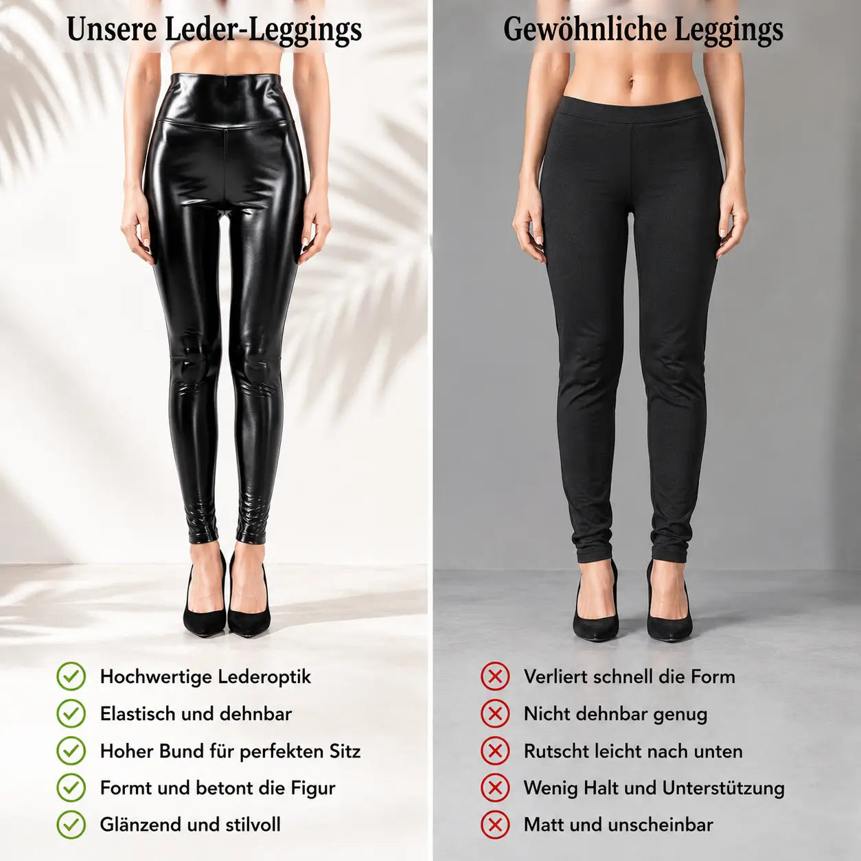 Leder-Leggings Vergleich 