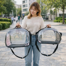 Cats & Small Dogs Carrier Bag | Transparent & Breathable