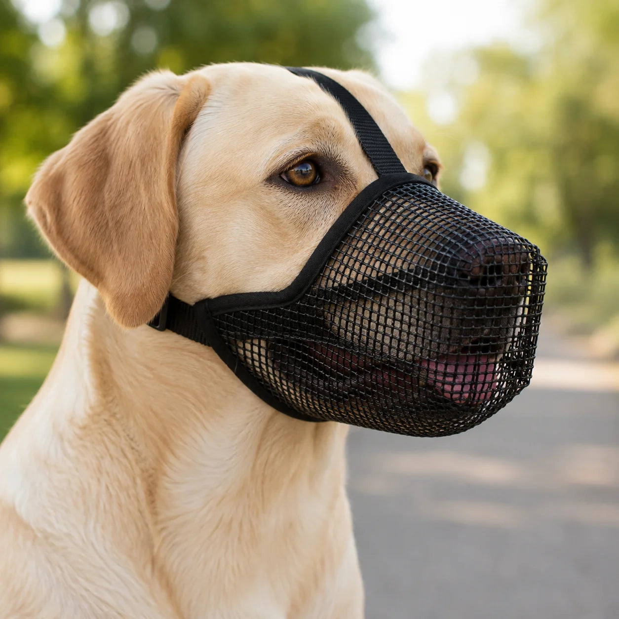 Mesh_Hundemaulkorb Detailaufnahme 
