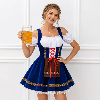 Dirndl Blau