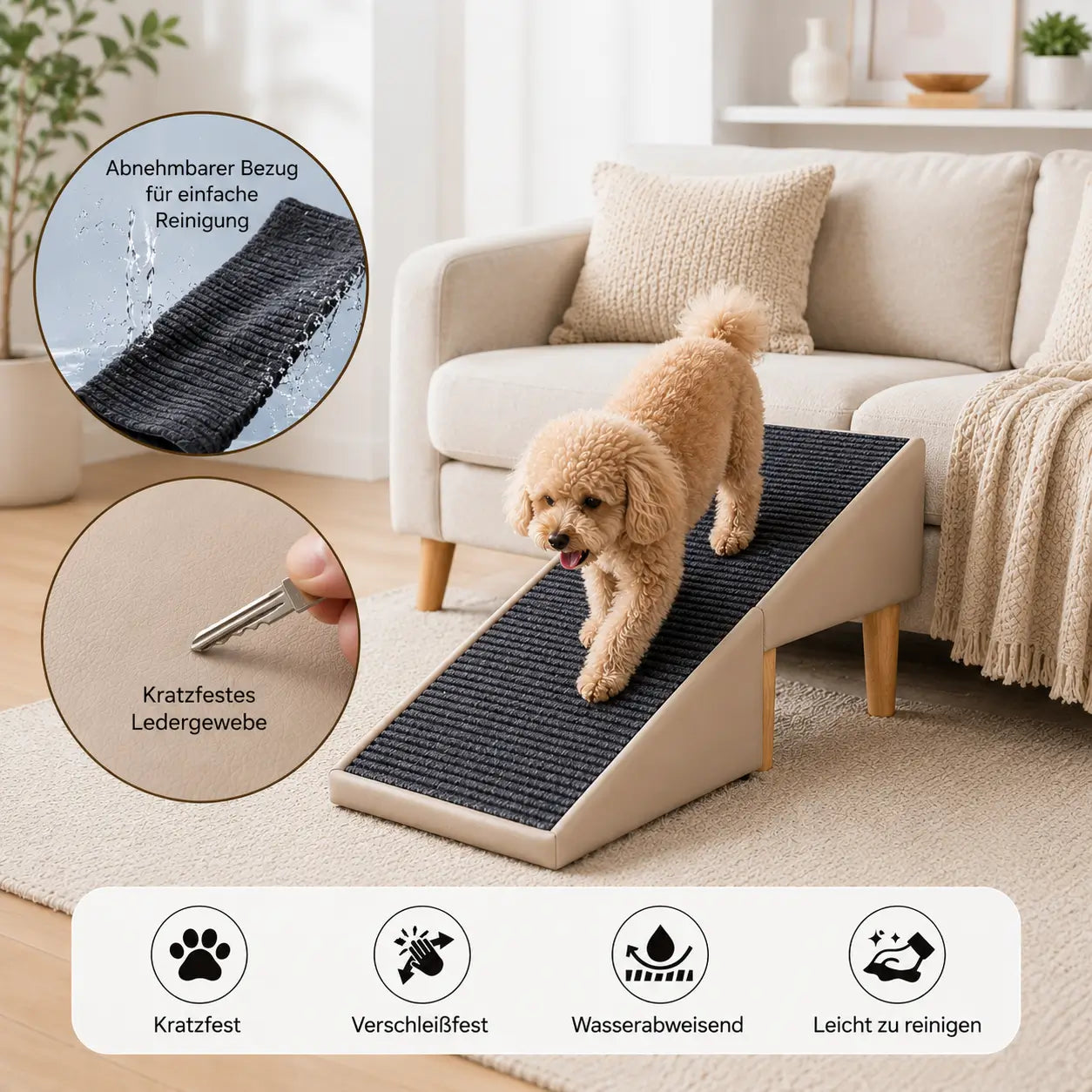 Hundetreppe Funktionsübersicht 
