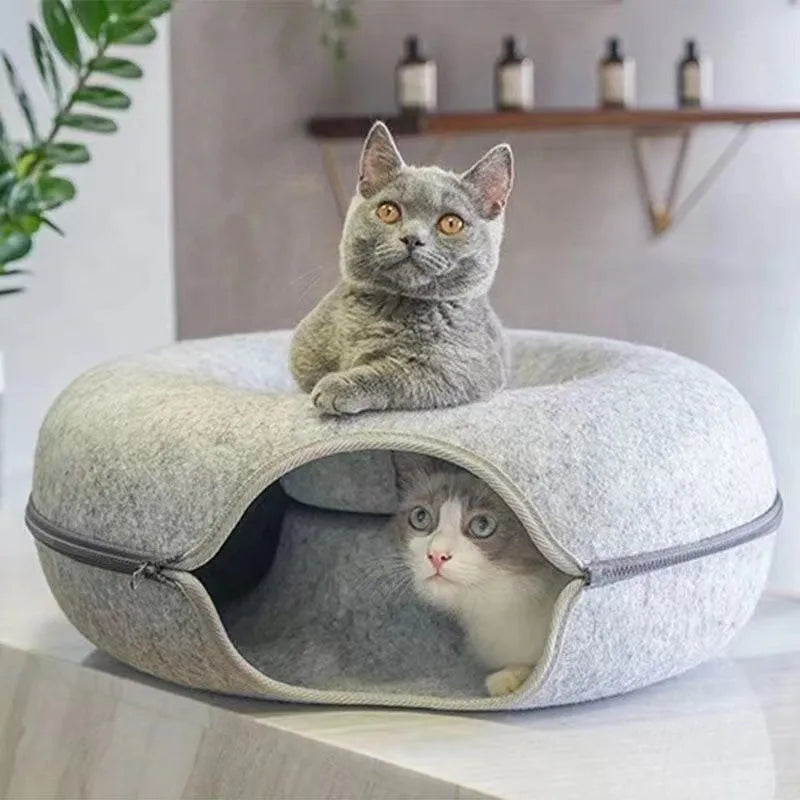 CosyPaw 2-in-1 Donut Katzenbett