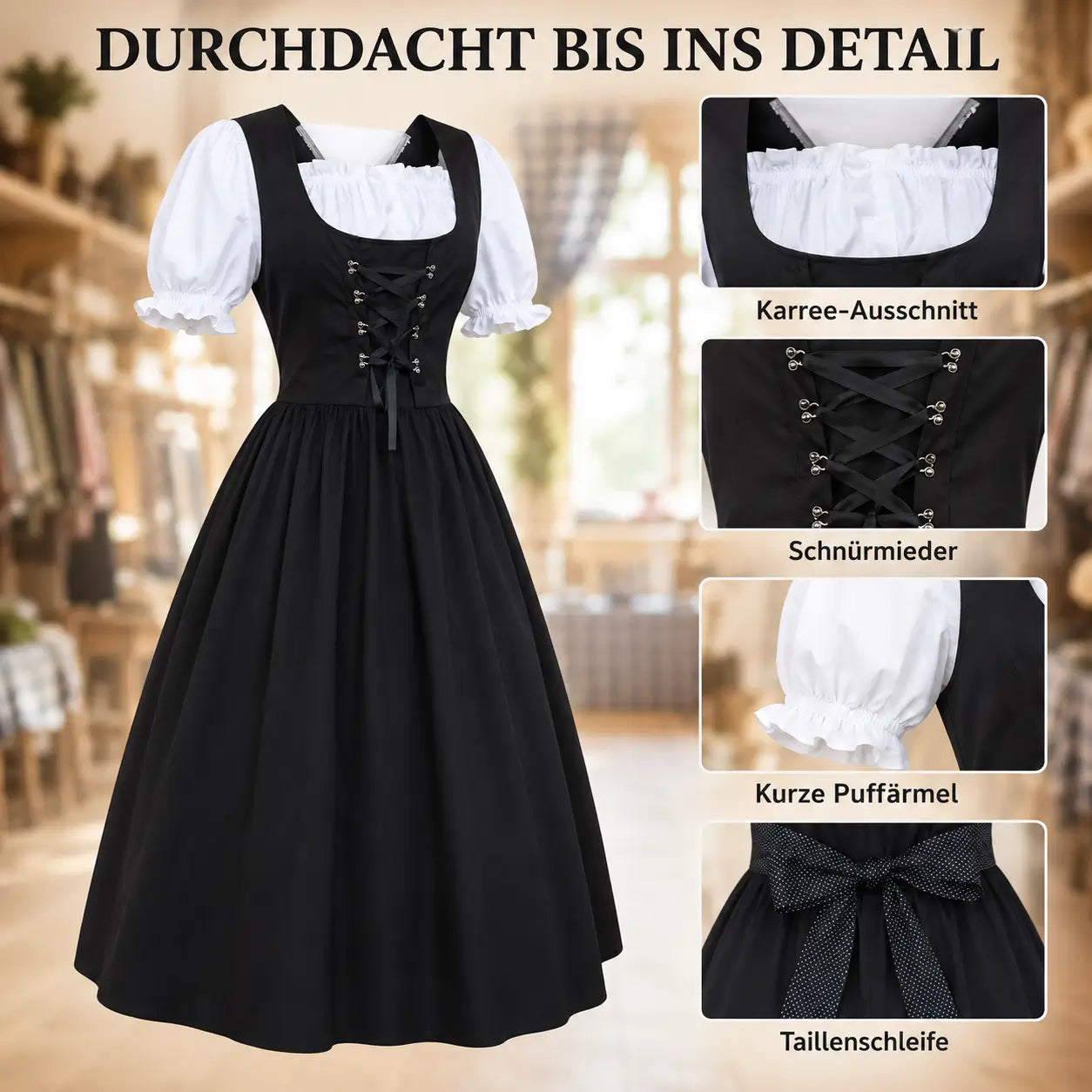 Oktoberfest Dirndl Produktmerkmale