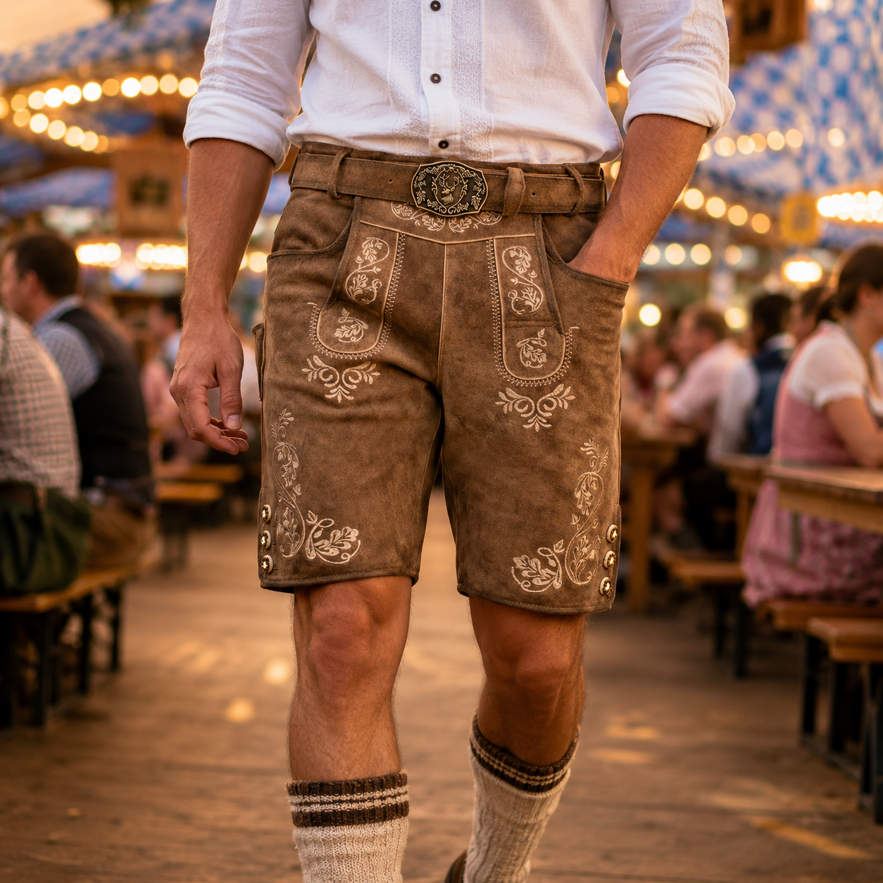 Oktoberfest Lederhose Hauptbild