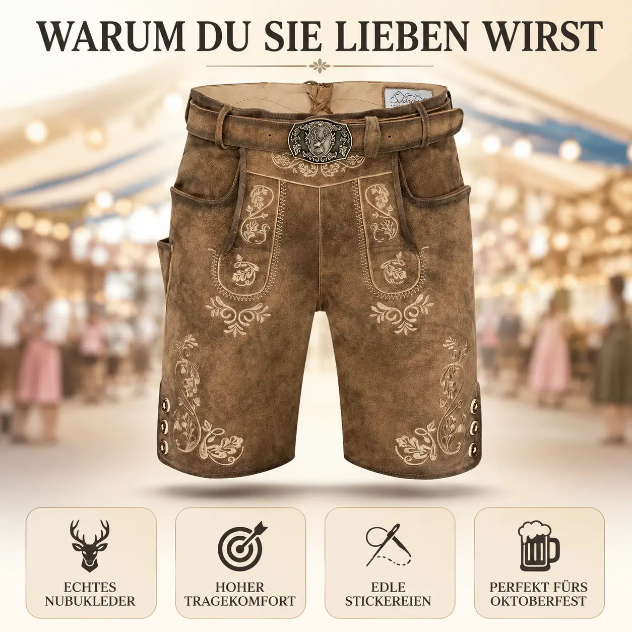 Oktoberfest Lederhose Vorteile
