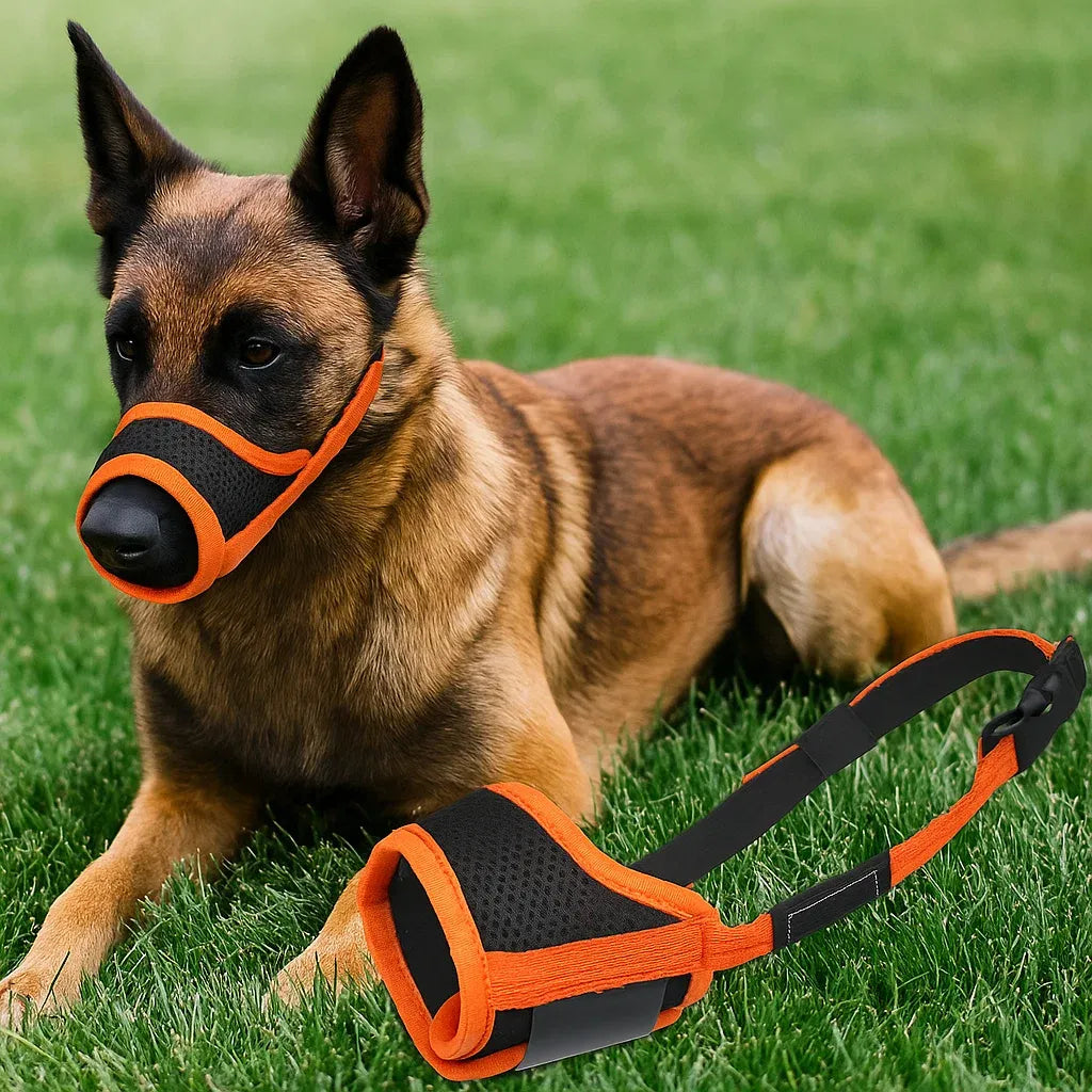 Hundemaulkorb Atmungsaktiv | Sicherer & Bequemer Maulkorb für Hunde